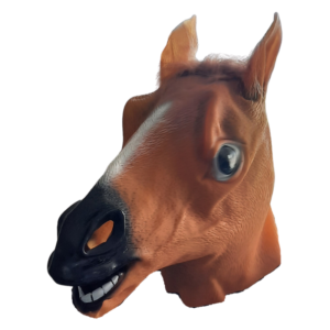 máscara de caballo