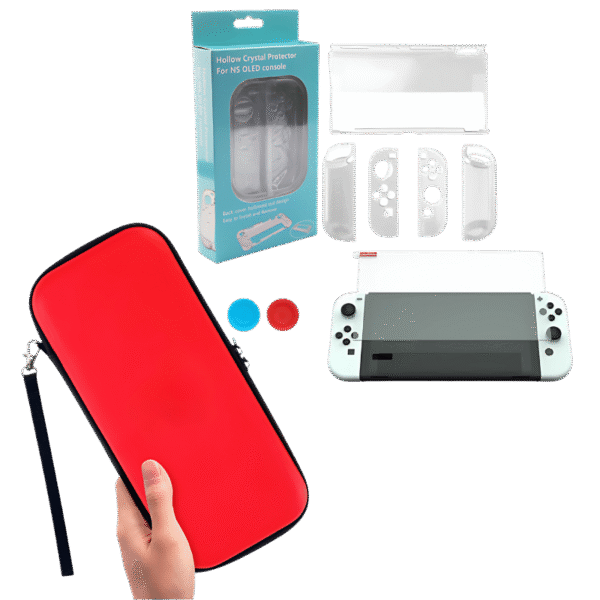set de proteccion para nintendo switch