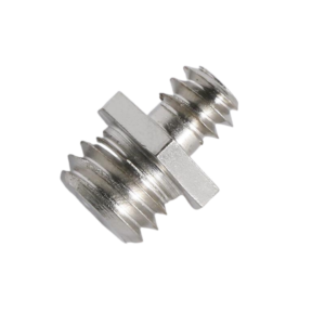 Adaptador De Rosca 5/8" Hembra A 1/4" Macho - Para Micrófono, Cámara O Trípode, De Aluminio, 2x2 Cm