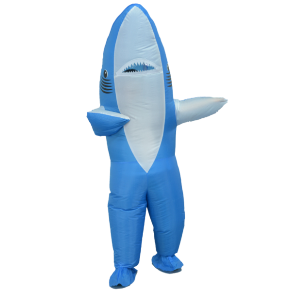 Disfraz tiburón inflable