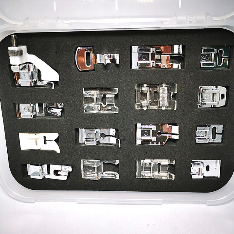 Prensatelas zigzag metálico caña corta | Rafa García Maquinaria Textil