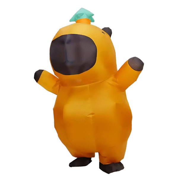 Disfraz capibara inflable con inflador
