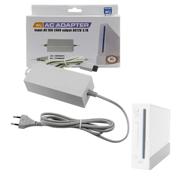 Transformador para Nintendo Wii.